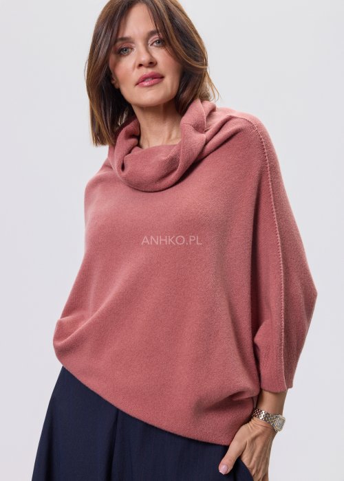 Sweter Avenel Brudny Róż