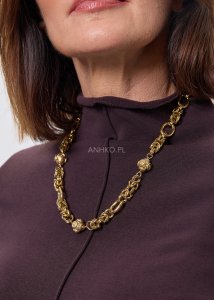Naszyjnik Helix w Kolorze Złotym
