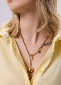 Naszyjnik Cooler w Kolorze Złotym