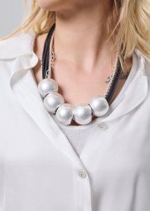 Naszyjnik Avantis w Kolorze Srebrnym