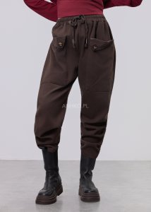 Spodnie Silent Brązowe 