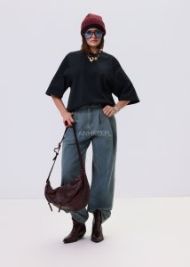 Bluzka Basic Noir Czarna 