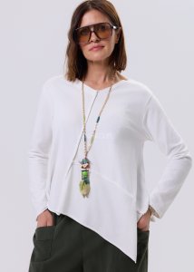 Bluzka Flux Top Biała 