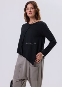 Bluzka Flux Top Czarna 