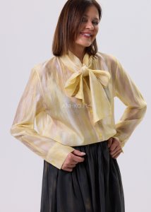 Bluzka Butterveil Dot Masełkowa
