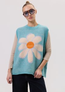 Bezrękawnik Daisy Flove Turkusowa 