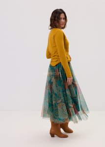 Spódnica Lunareth Chain Drain Zielona 