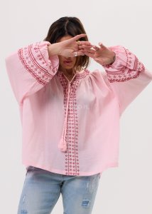 Bluzka Boho Rosa Różowa