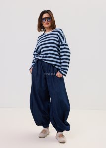 Sweter Atomis Niebiesko-Granatowy