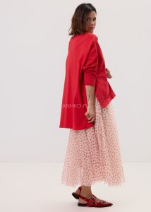 Bluzka Elastic Czerwona 