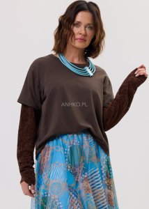 Bluzka Clermont Brązowa