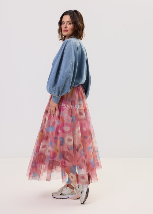 Spódnica Lunareth Multicolor Pink