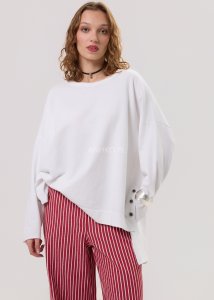 Bluzka Elastic Biała