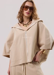 Bluza Hollan z Kapturem Beżowa 