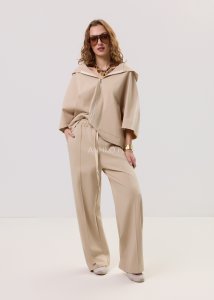 Spodnie Dresowe Hollan Beżowe 