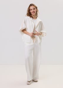 Spodnie Dresowe Hollan Białe 