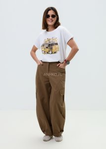 Spodnie Carrolla Camel 