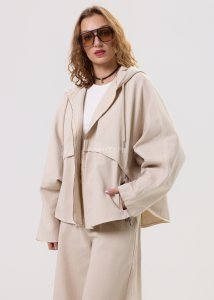 Kurtka Averi Clean Beżowa 