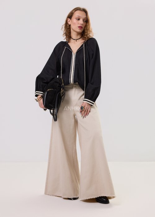 Bluzka Boho Noire Czarna 