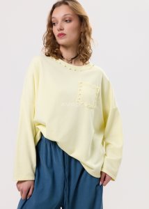 Bluza Pearl Last Jasnożółta