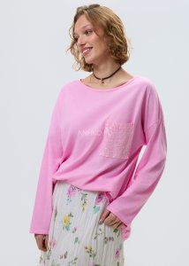 Bluzka Lunizana Różowa