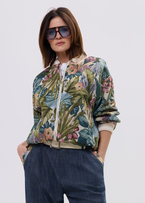 Kurtka-Bomberka Arkana Flower Multicolor