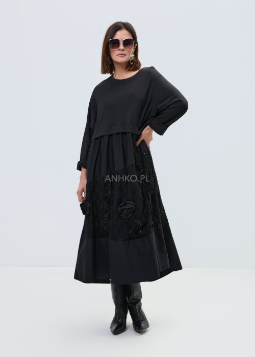 Sukienka Notalona Czarna 