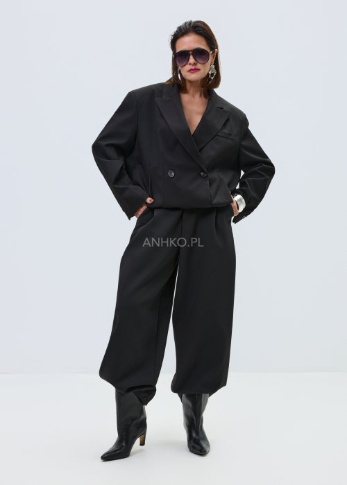 Kurtka-Marynarka Balenca Czarna 