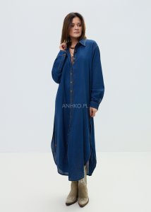 Sukienka Jeansowa Campbell Ciemny Denim