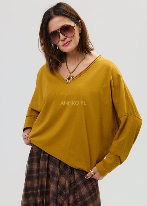 Bluzka Anio Musztardowa