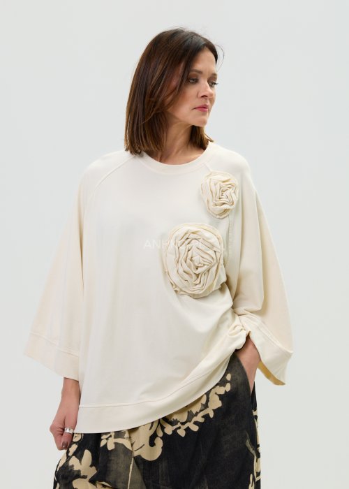 Bluza Flovero Kremowa