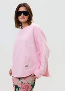 Bluza Nora Pudrowo Różowa