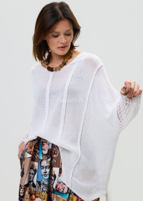 Sweter Driftiny Biały