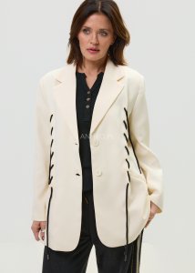 Marynarka Laces Śmietankowa