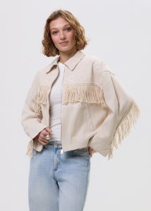 Kurtka Voster Boho Ecru 