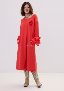 Sukienka Bodycon Koralowa