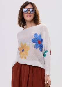 Sweter Dolomit Kremowy