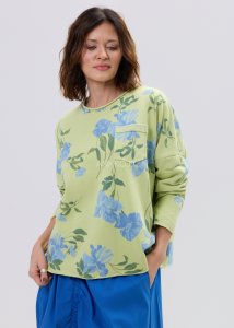Bluza Garona Flower Zielona