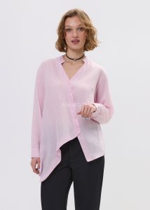 Koszula Drift Asymmetry Jasnoróżowa 