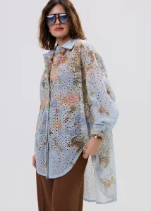 Koszula Riven Garden Błękitna 