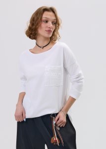 Bluzka Lunizana Biała