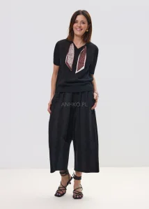 Spodnie Shadow Con Czarne 