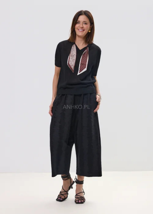 Spodnie Shadow Con Czarne 