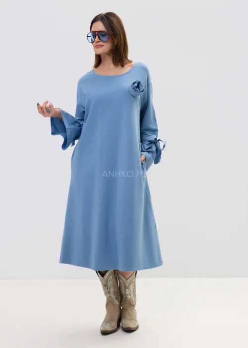 Sukienka Bodycon Niebieska 