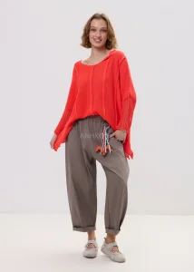 Sweter Driftiny Czerwony 