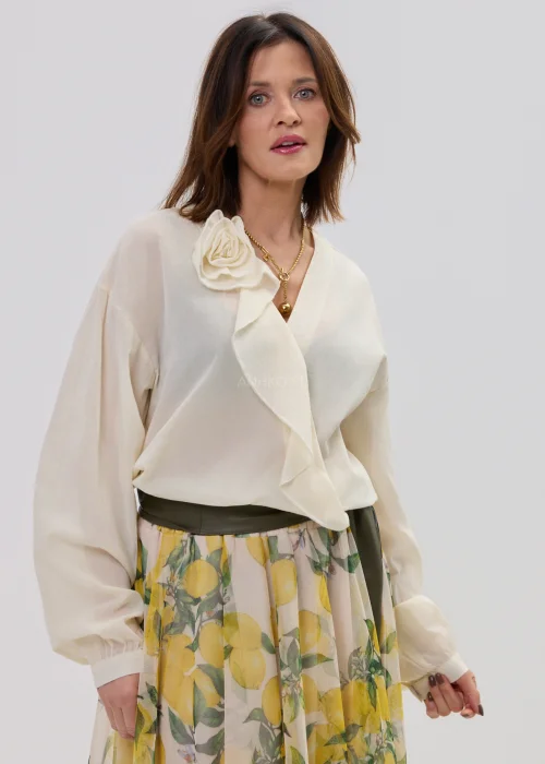 Bluzka Norolna Kremowa 