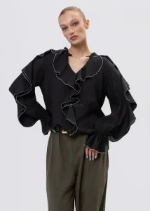 Bluzka Rollet Czarna