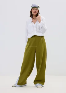 Spodnie Elegano Zielone 