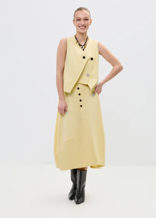 Spódnica Mustaco Żółta