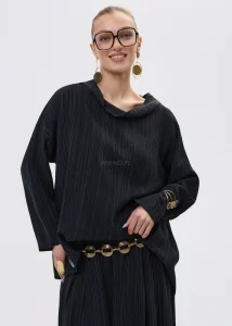 Bluzka Polorina Lines Czarna 